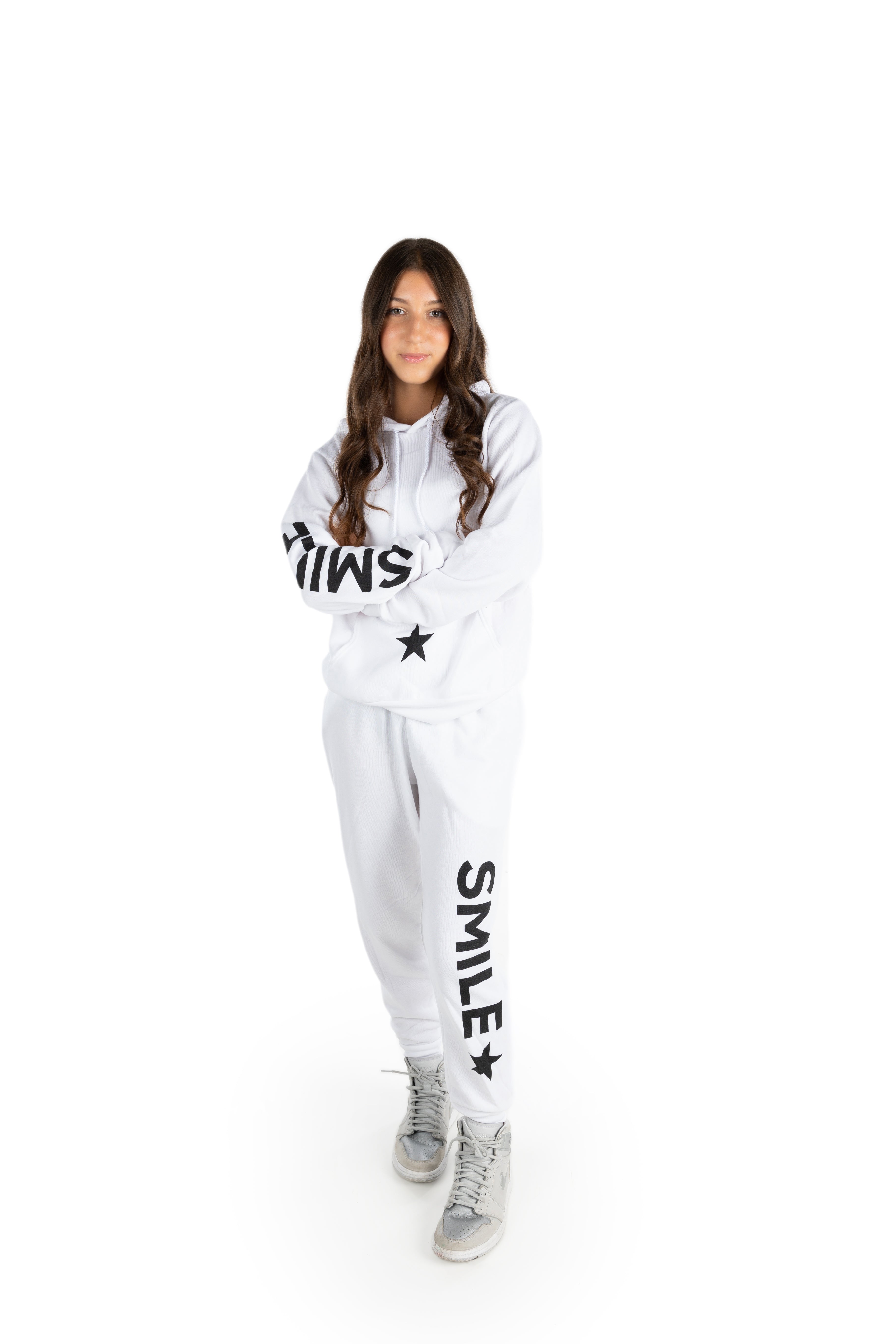 SMILE Hoodie + Sweatpants Set